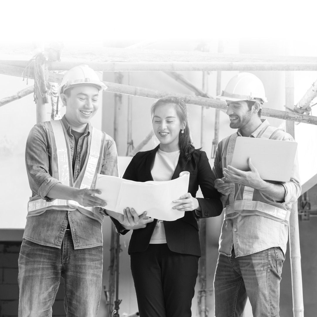 young-asian-eMobilengineers-teamwork-site-inspector-discuss-together-using-notebook-computer-paper-blueprint-building-construction-sitehome-renovation-ideas-concept